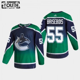 Vancouver Canucks Hockeydrakt Guillaume Brisebois 55 2020-2021 Reverse Retro Authentic - Barn